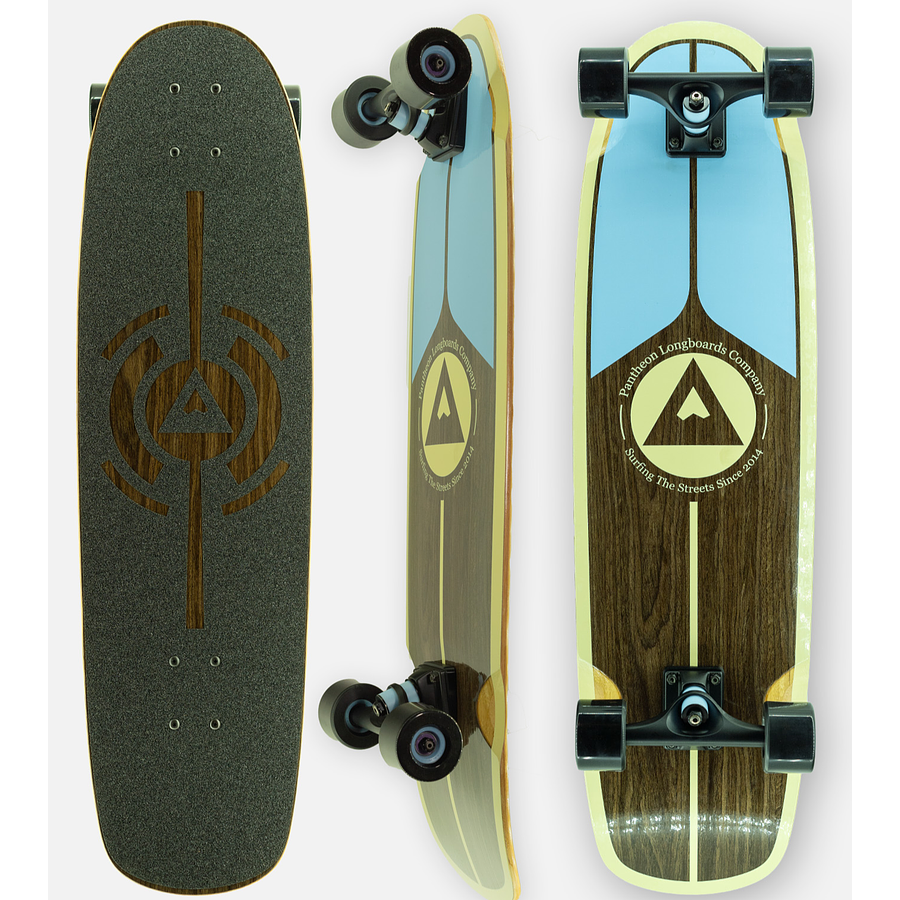 Pantheon LowTide Complete Bamboo Longboard Armado