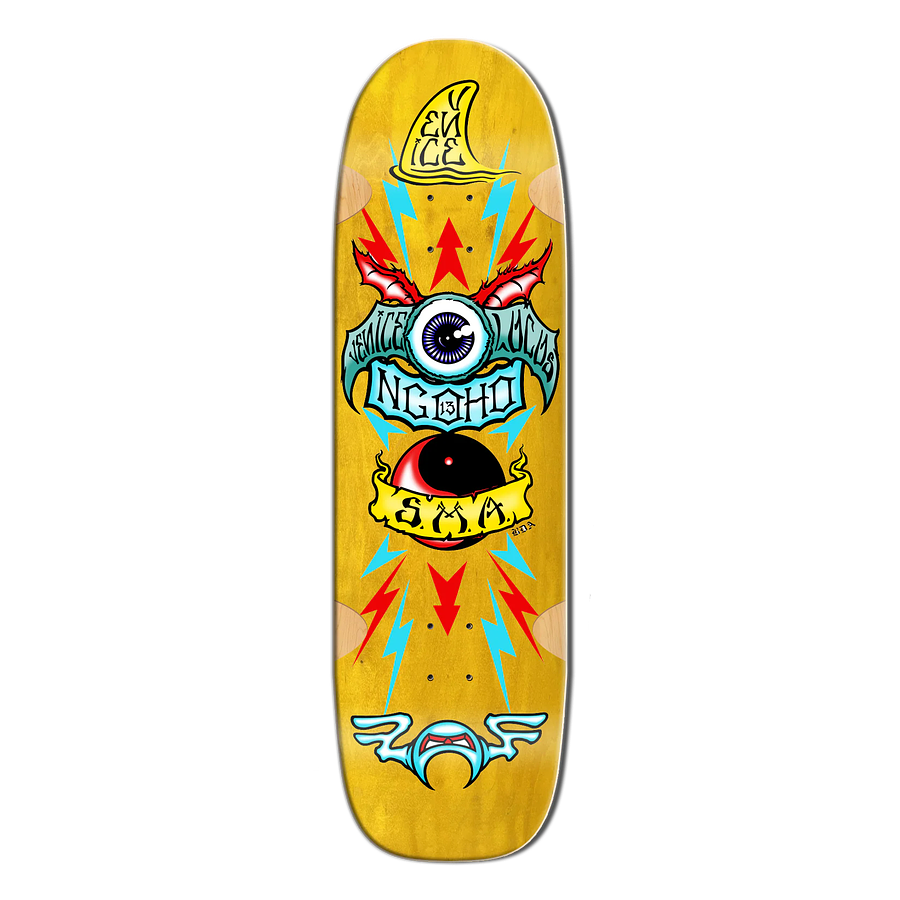 Madrid X SMA Series 3 Pat Ngoho Old School Skateboard Deck 9.5