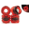 Shark Wheel FireFly 70mm Red Colors Ruedas Longboard
