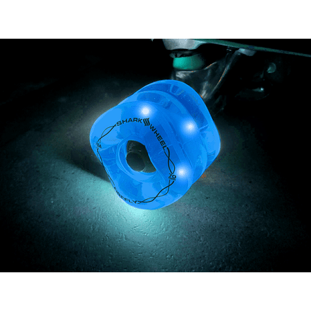 Shark Wheel FireFly 70mm Blue Colors Ruedas Longboard