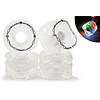 Shark Wheel FireFly 60mm Clear Multi Color Ruedas Longboard