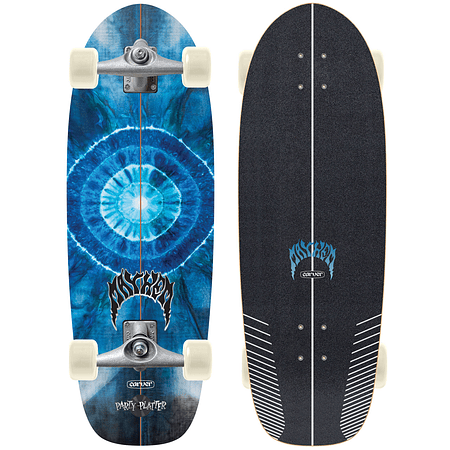 Carver CX RAW LOST Party Platter 28" Surfskate Completo