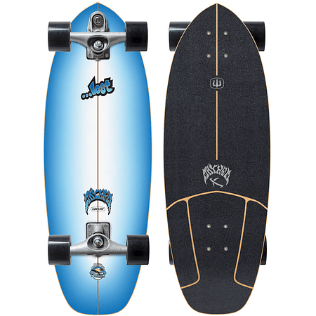Carver X Lost Carver C7 RAW 30.5" Puddle Jumper Surfskate Completo