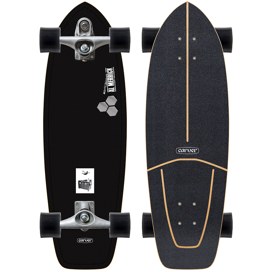 Carver C7 31'' CI Dumpster Diver Surfskate Complete