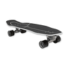 Carver C7 Coal Satin 32.5'' Black Tip Surfskate Complete (V4)