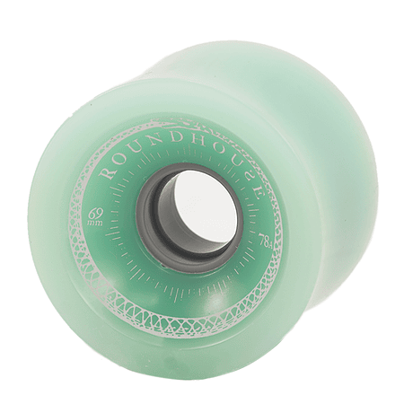 Roundhouse 69 x 52mm Concave -Glass Green Wheel Set Ruedas
