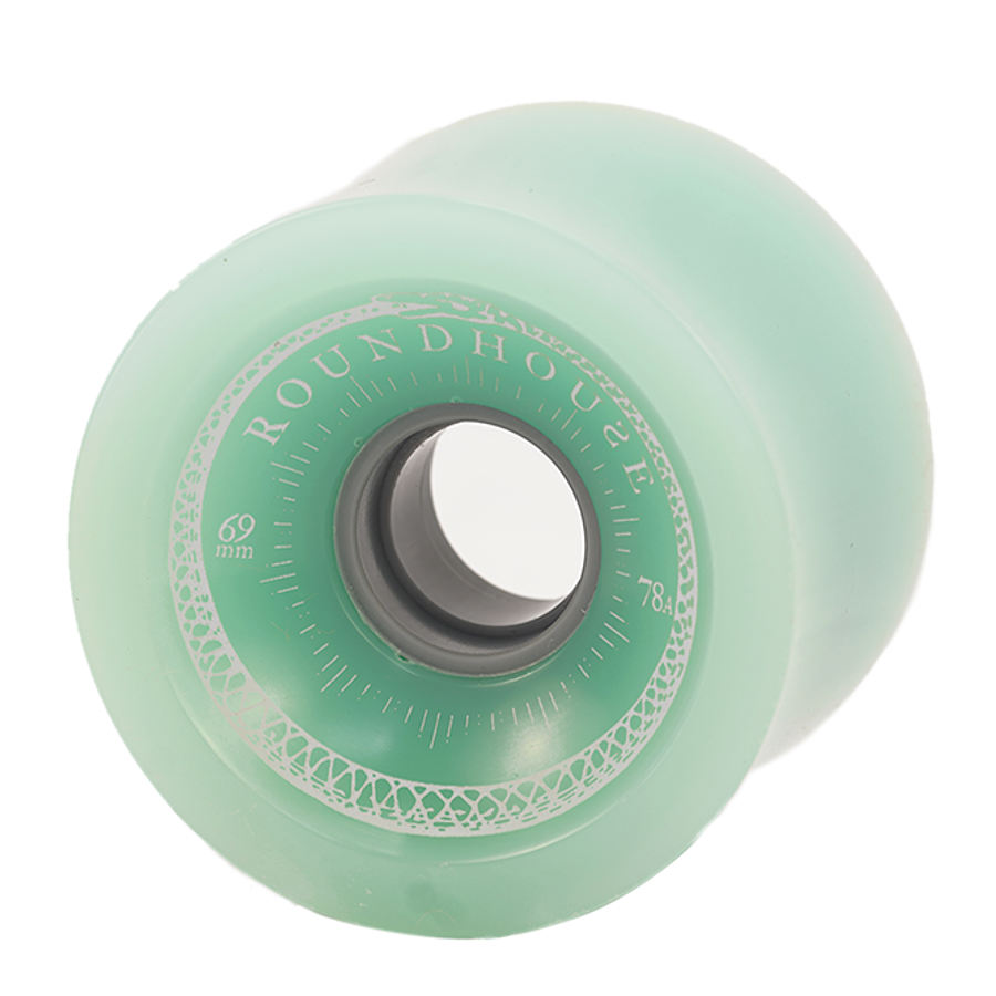Roundhouse 69 x 52mm Concave -Glass Green Wheel Set Ruedas