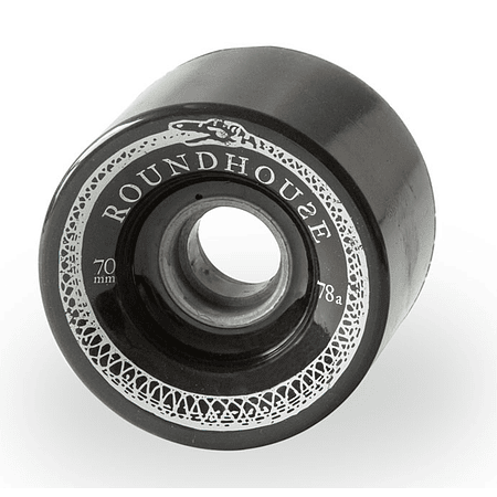 Roundhouse by Carver MAG Wheel - 70mm 78A Smoke (Set of 4) Ruedas