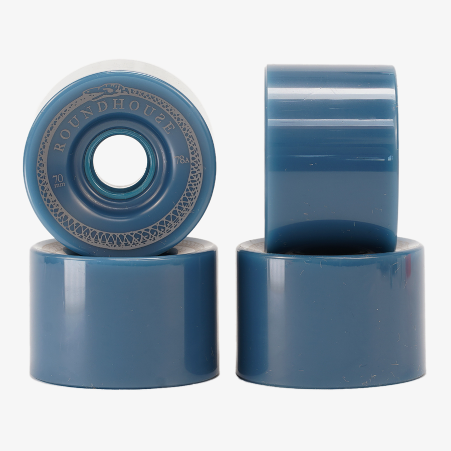 Roundhouse 70 x 48mm Mag - Indigo Wheel Set Ruedas
