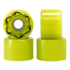 Roundhouse 65mm Slick -Green Glo Wheel Set Ruedas