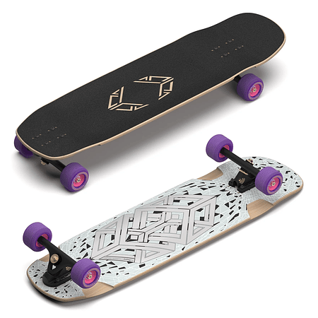 Loaded SnubNose Tesseract II Longboard Armado