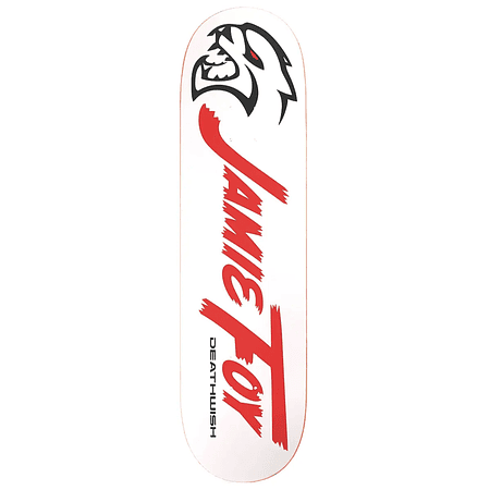 Deathwish Jamie Foy  Hemi White 8.5" Tabla Skate