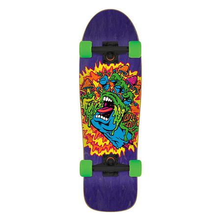 Santa Cruz - Cruzer Toxic Hand 9.7 Skate Armado