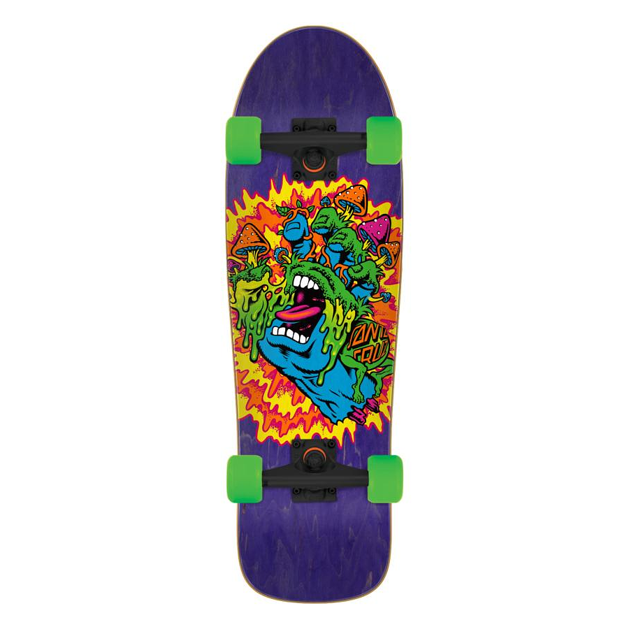 Santa Cruz - Cruzer Toxic Hand 9.7 Skate Armado
