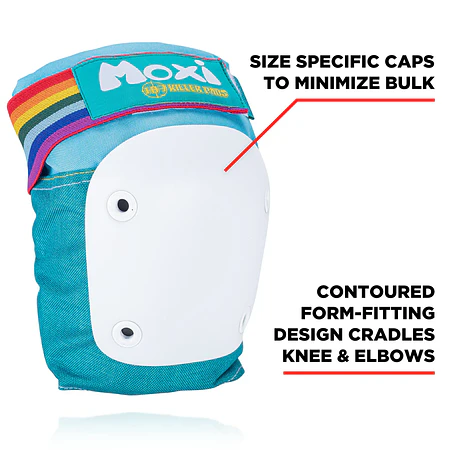 187 Killer Pads Six Pack Set Moxi Jade Protecciones