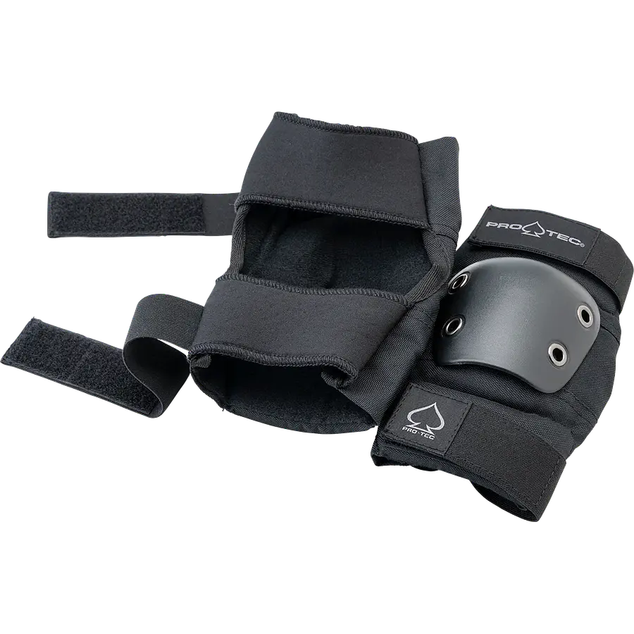 Protec Street Gear 3 pack Open Black Protecciones
