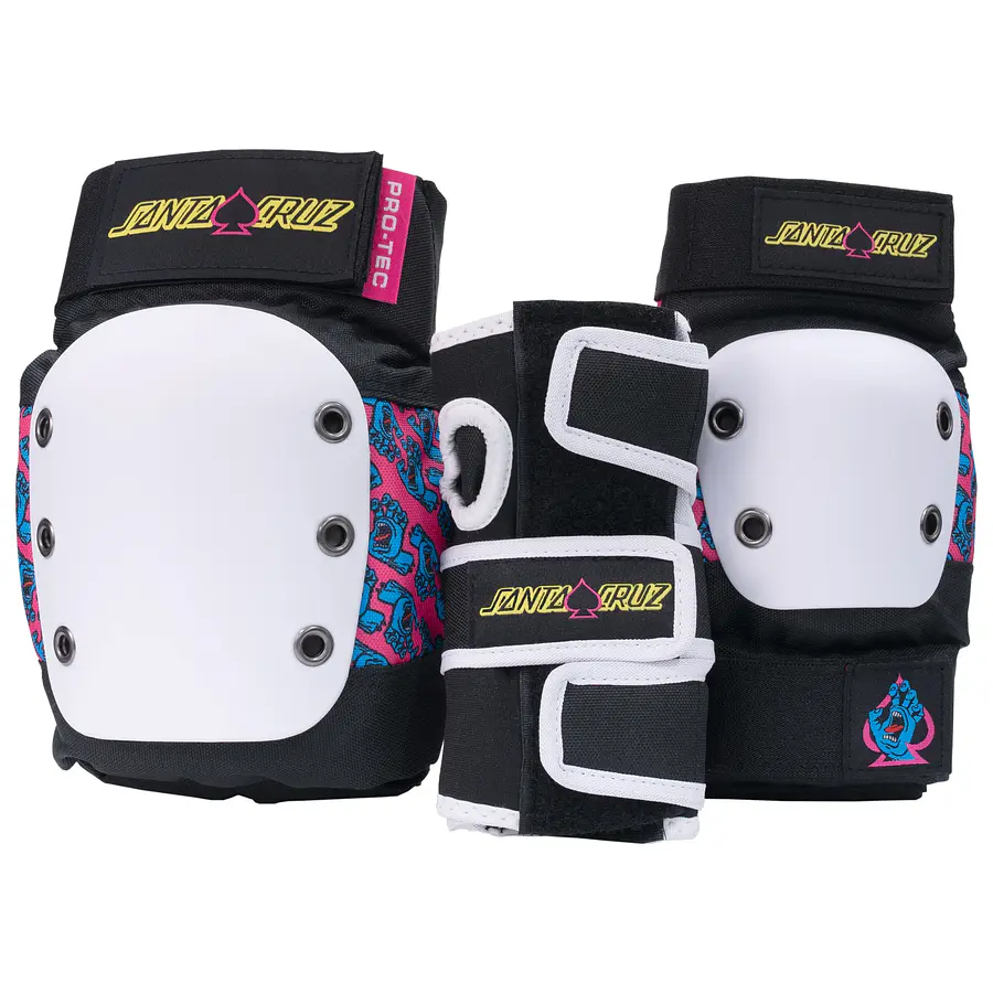 Protec Street Gear 3 pack Santa Cruz Edition Protecciones