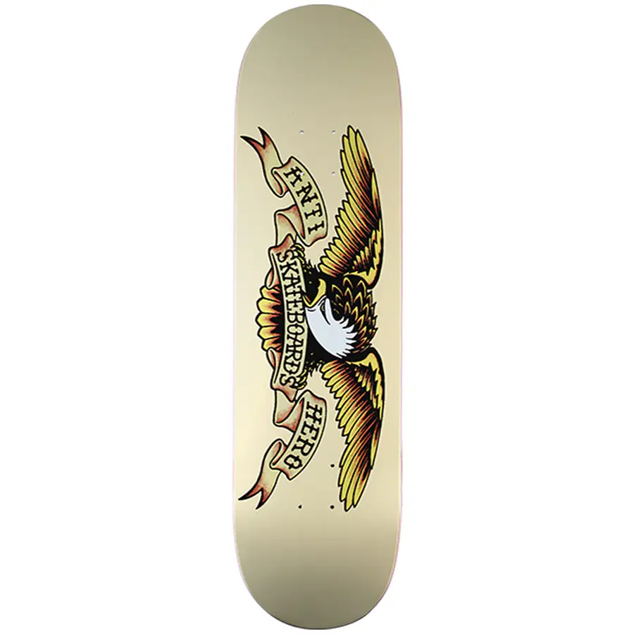 Antihero Classic Eagle 8.62 Tan Skateboard Deck