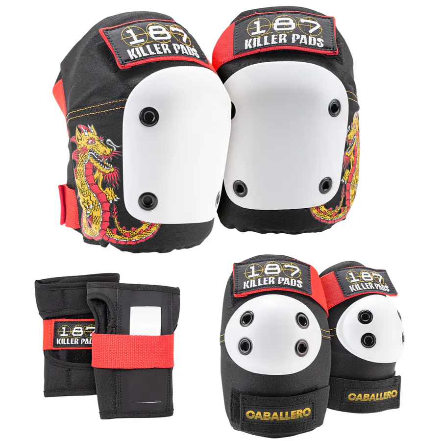 187 Killer Pads Six Pack Steve Caballero Protecciones