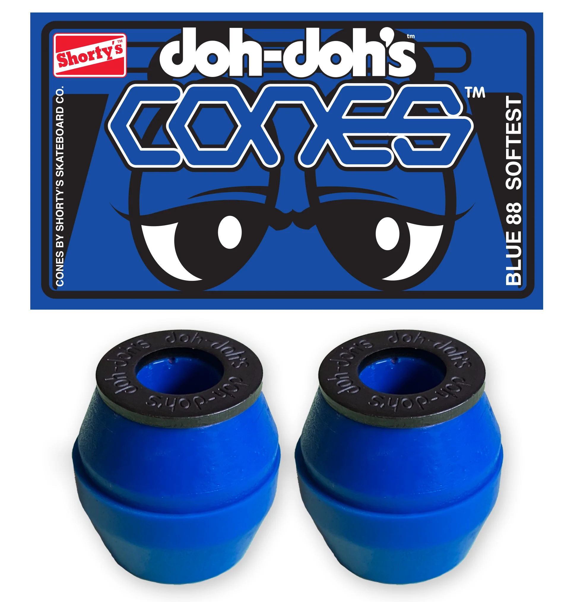 NEW Doh Doh CONES Blue 88