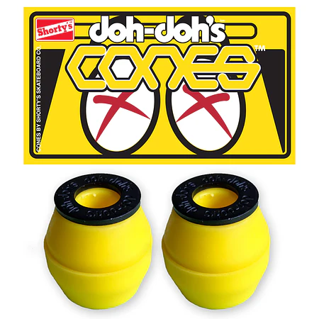 NEW Doh Doh CONES Yellow 92 - Soft Bushings