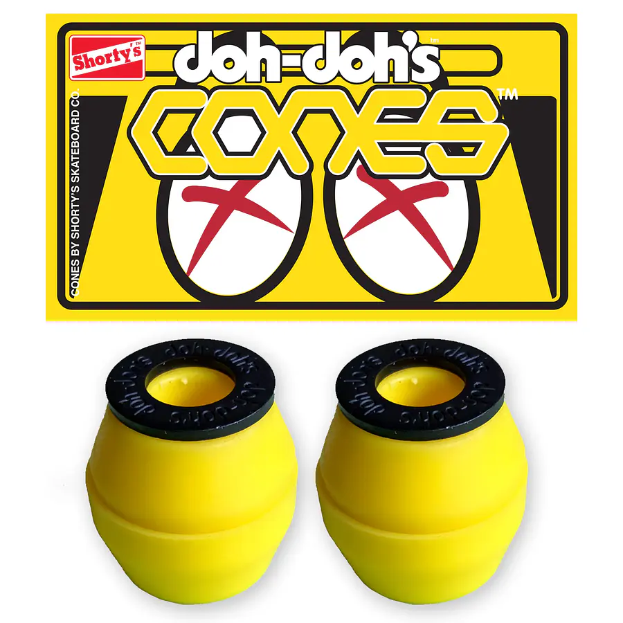 NEW Doh Doh CONES Yellow 92 - Soft Bushings