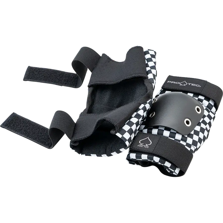 Protec Street Gear 3 pack Open Black Checker Protecciones