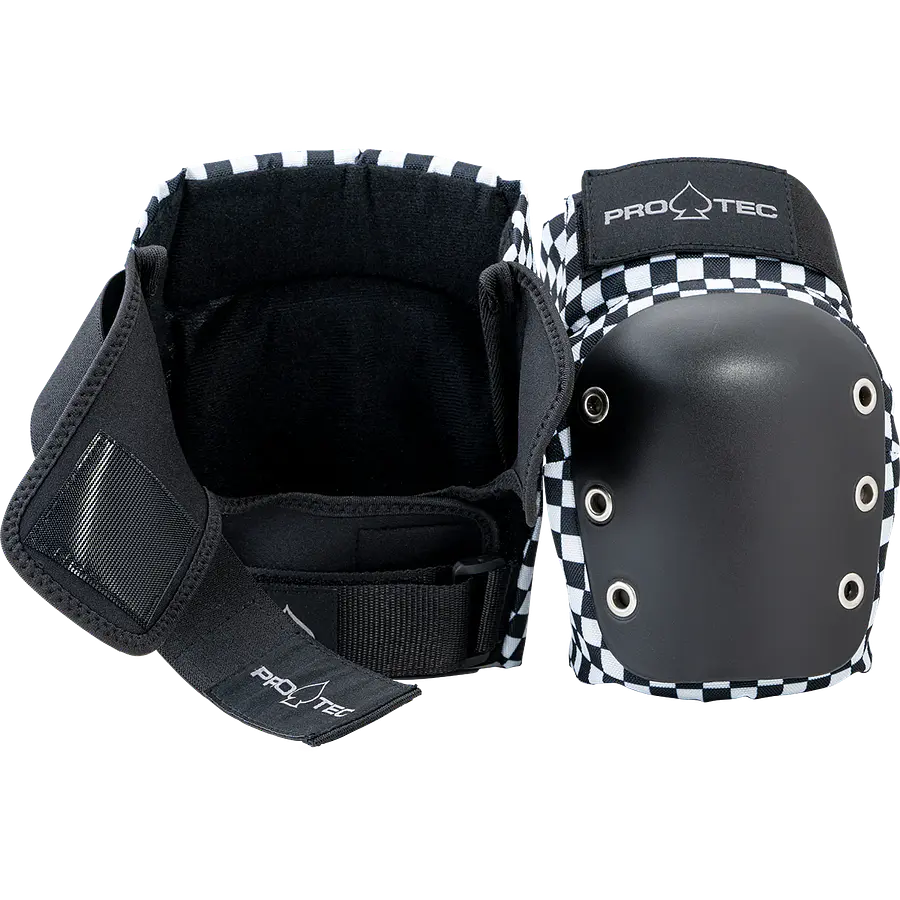 Protec Street Gear 3 pack Open Black Checker Protecciones