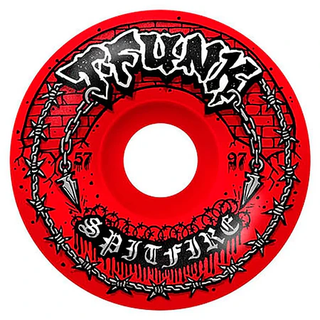 Spitfire - Radial Full - T-Funk Raw 57mm - F4 97A Ruedas Skate