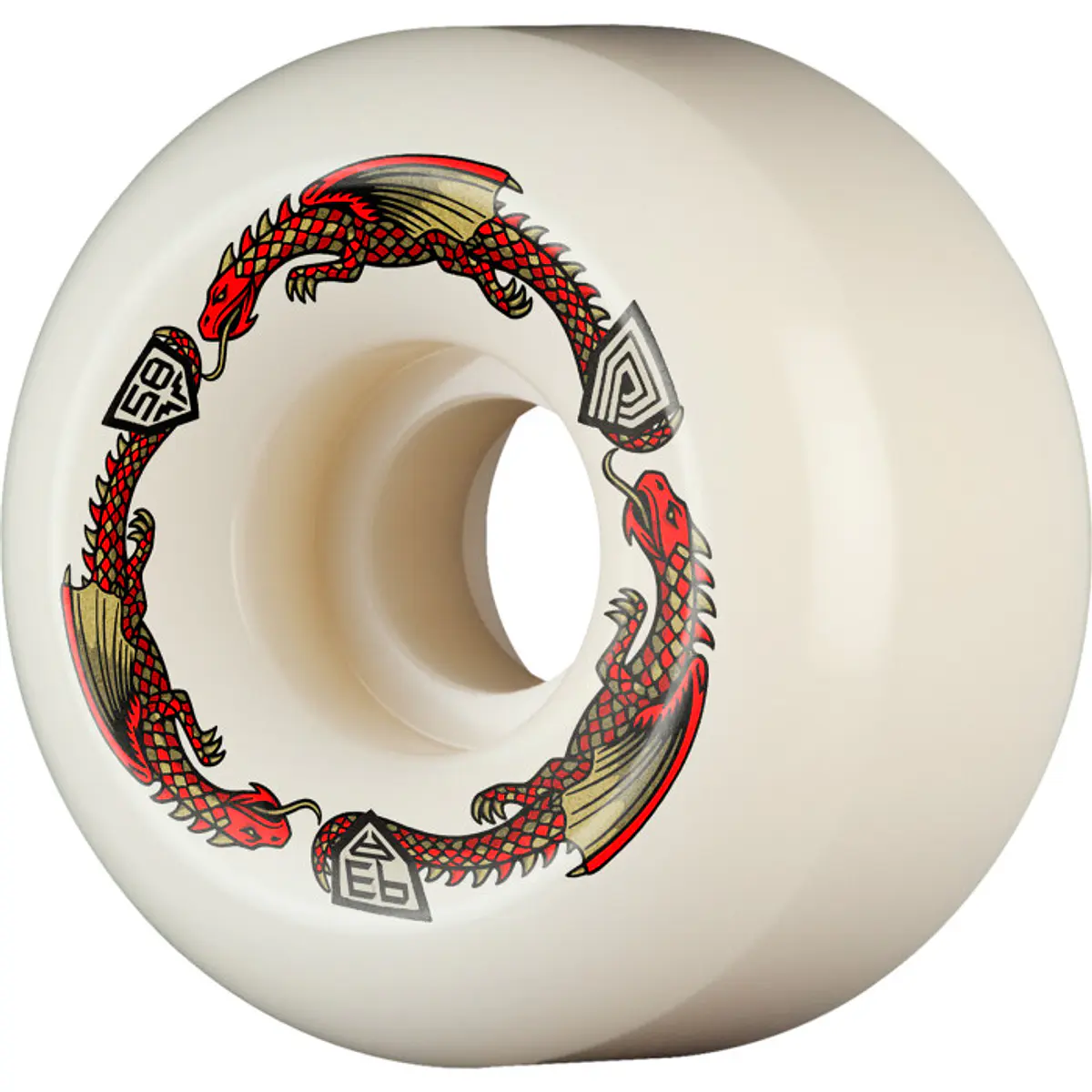 Powell Peralta Dragon Formula Nano Rat off white 56mm 88a Ru