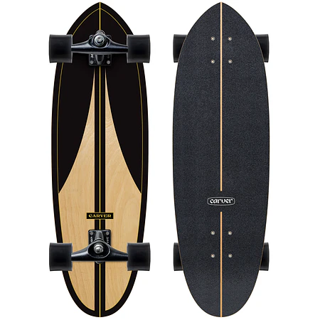 Carver Coal Black Label  CX 32.5''  Surfskate Complete (V5)