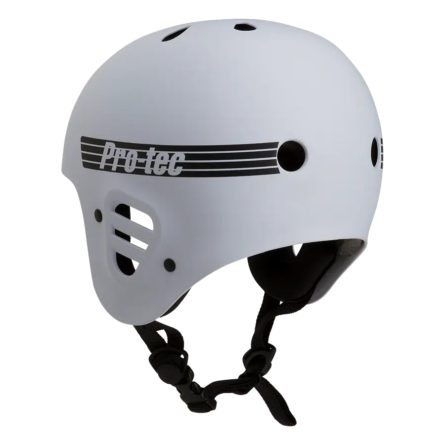 ProTec Full Cut Certificado - Matte White Casco