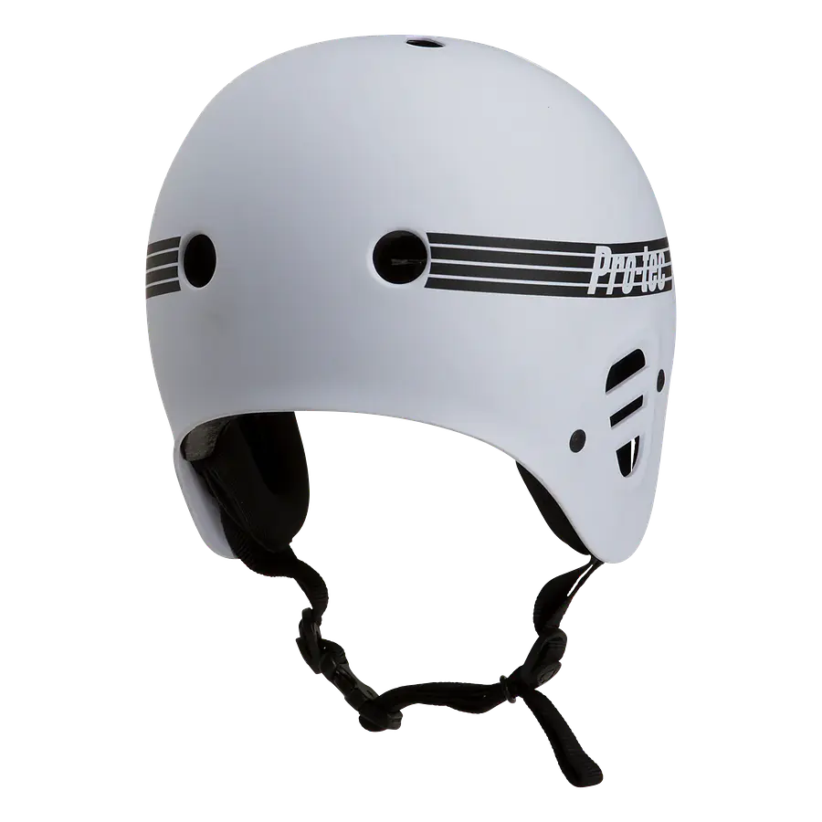 ProTec Full Cut Certificado - Matte White Casco