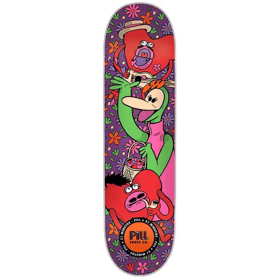 Pill 31 Minutos Patana Enamorada 2 8.125 Tabla Skate