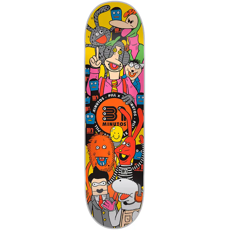 Pill 31 Minutos Somos Titeres Nada Mas 2 8.125 Tabla Skate