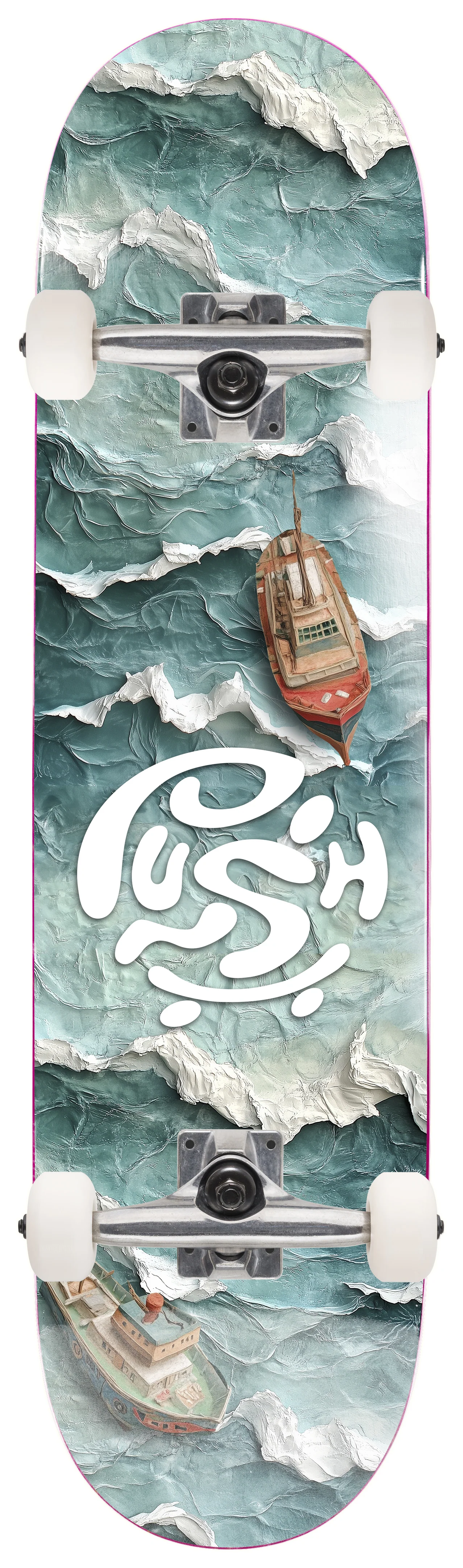 Push Ocean Blue FP 7.0" Tabla Armada