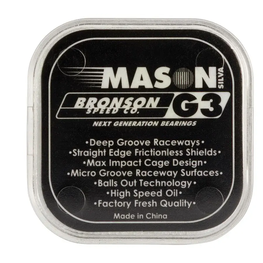 Bronson G3 Mason Silva Pro Rodamientos Precisión