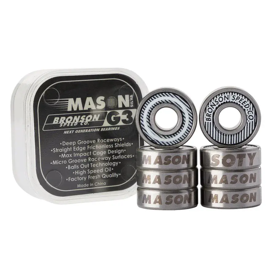 Bronson G3 Mason Silva Pro Rodamientos Precisión