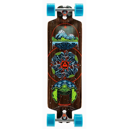 Pantheon Pranayama Cosmic Trurtle Longboard Completo