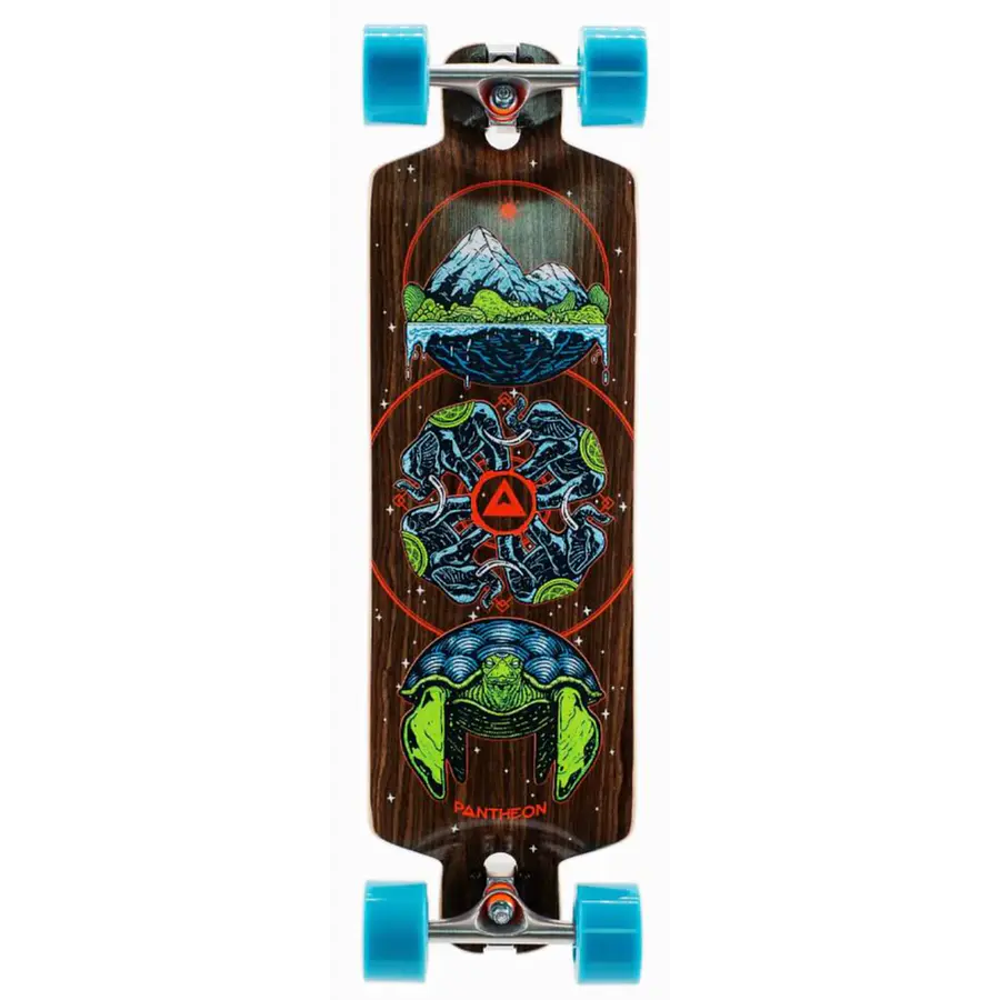 Pantheon Pranayama Cosmic Trurtle Longboard Completo