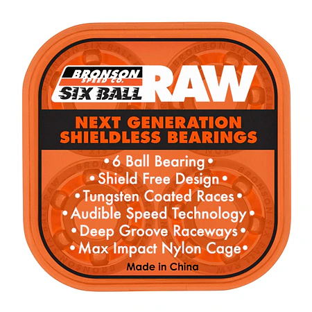 Bronson Raw Six Ball Rodamientos