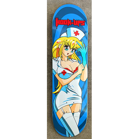 Hook Ups Official Nurse Daisy - 8.25 X 32.25 Tabla Skate