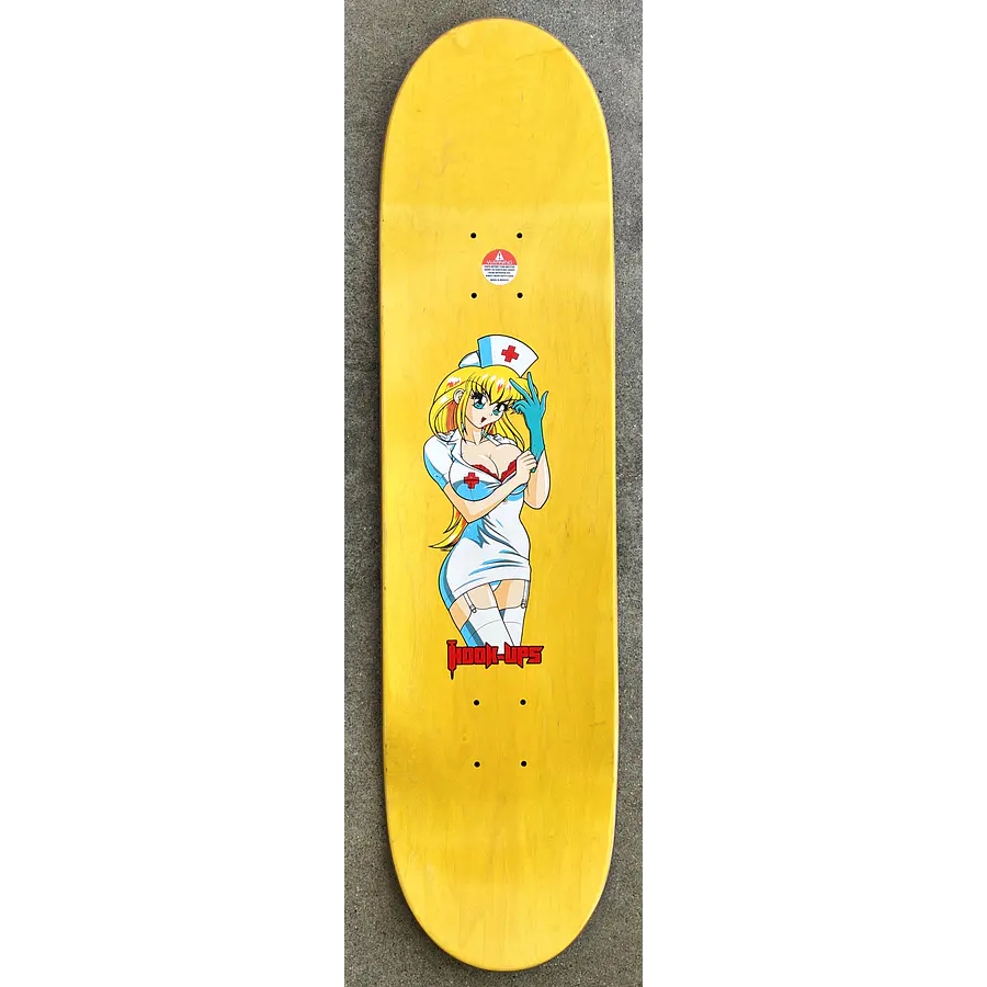 Hook Ups Official Nurse Daisy - 8.25 X 32.25 Tabla Skate