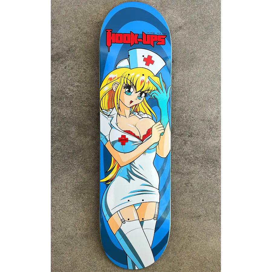 Hook Ups Official Nurse Daisy - 8.25 X 32.25 Tabla Skate