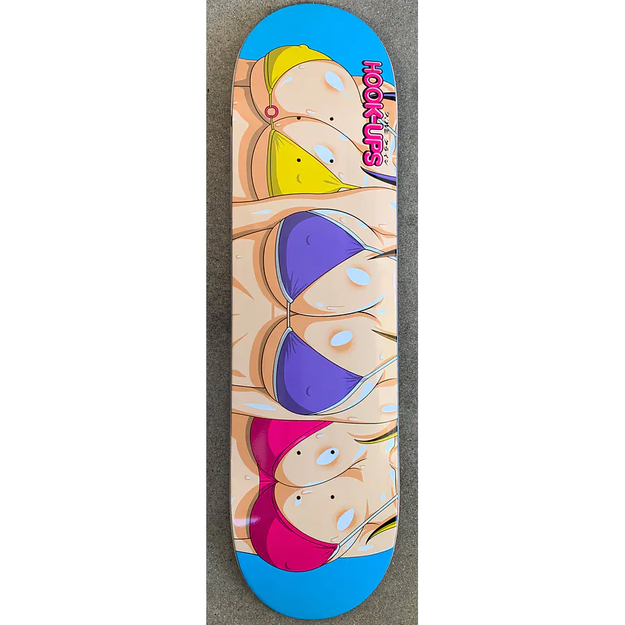 Hook Ups Official 3 Girls - 8.25 X 31.75 Tabla Skate