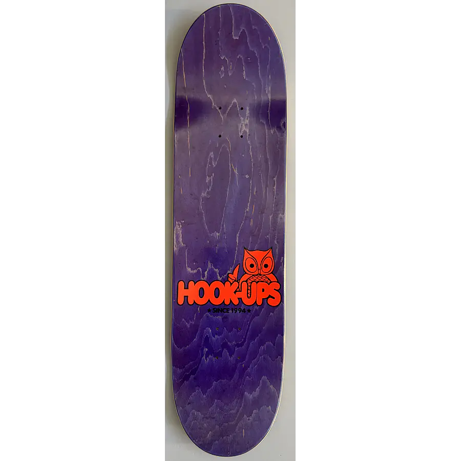 Hook Ups Official Hoot-Ups 3 - 8.5 X 32.25 Tabla Skate
