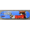 Hook Ups Official Signed Iria Hunter Blue 7.5 X 31 Hand Screened Tabla Skate