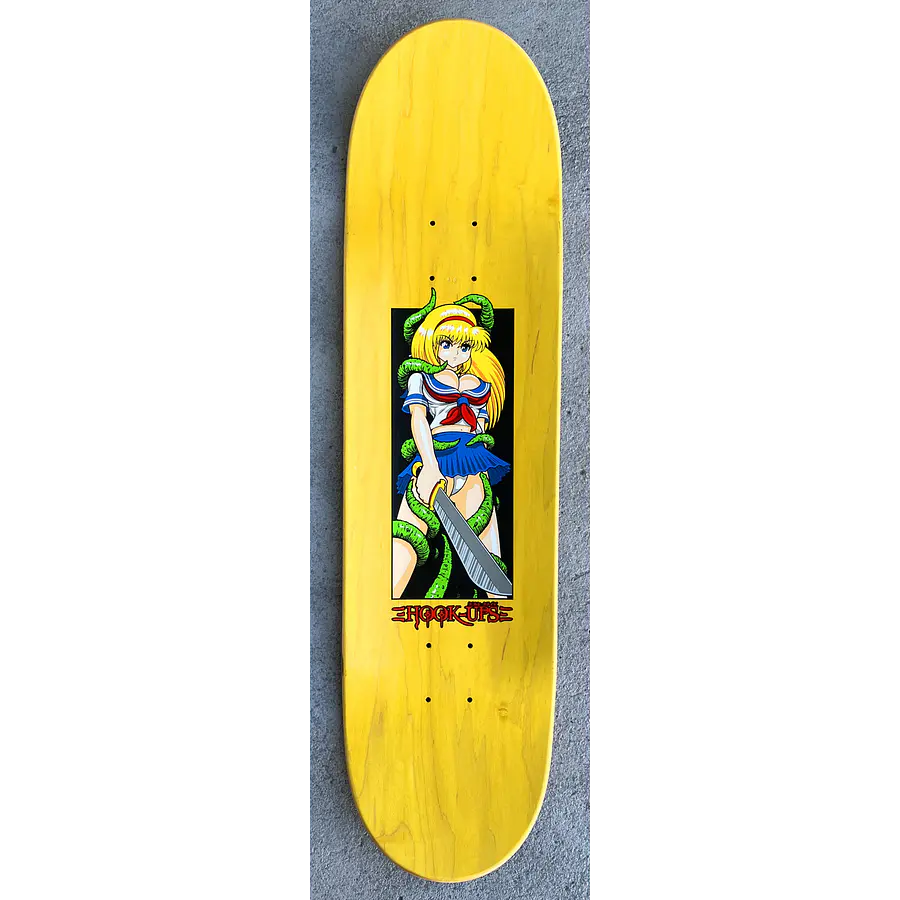 Hook Ups Official Tentacle School Girl 8.5 Tabla Skate