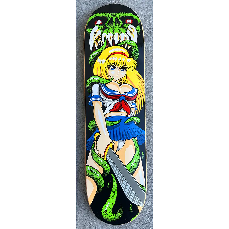 Hook Ups Official Tentacle School Girl 8.5 Tabla Skate
