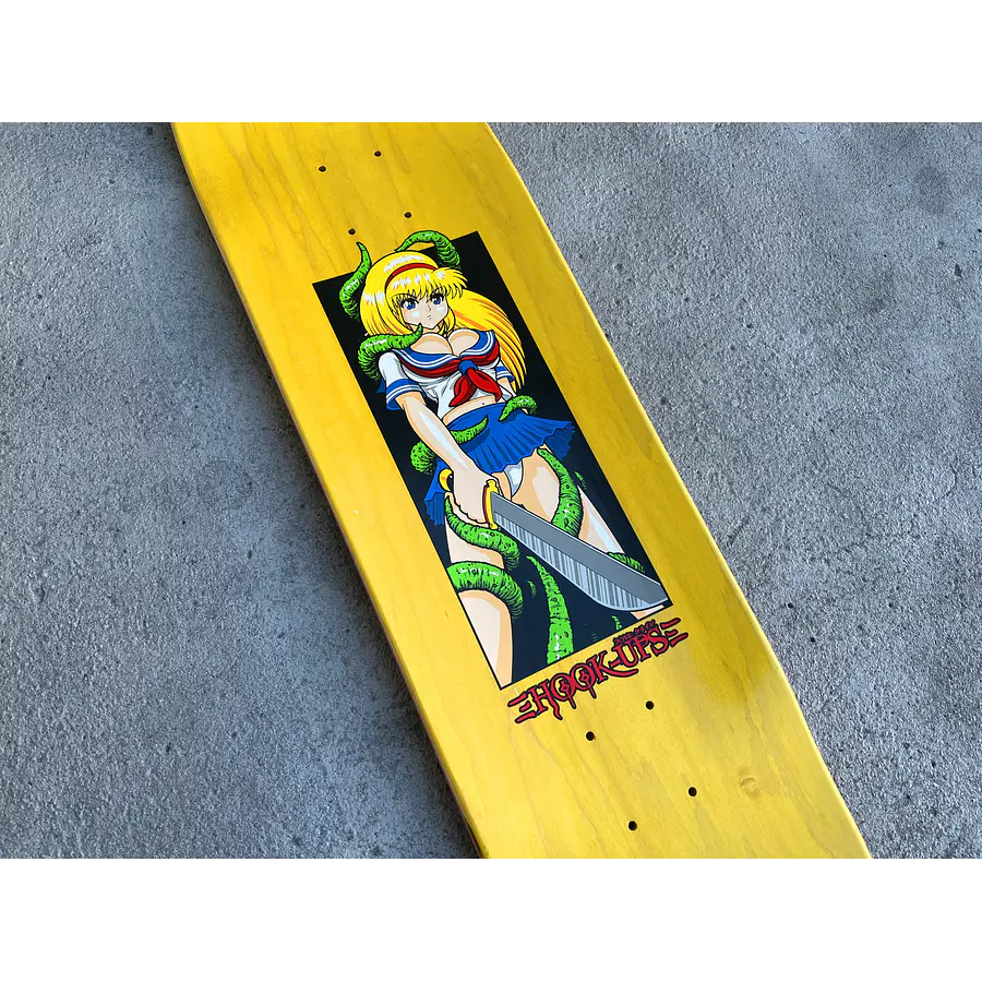 Hook Ups Official Tentacle School Girl 8.5 Tabla Skate